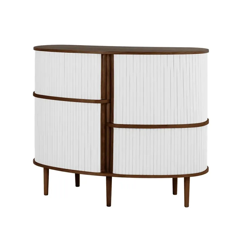 Audacious Highboard Skåp Mörk Ek/Sterling Erbjudandepris